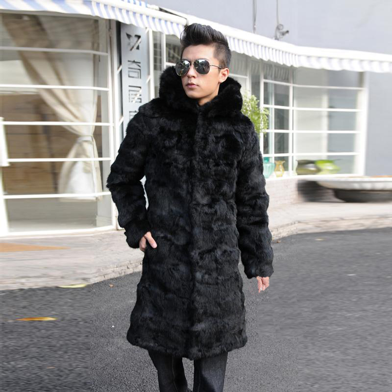 高い品質コスプレ衣装: 冬コートファーコート メンズ 2012新品
