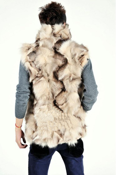 高い品質コスプレ衣装: 冬コートファーコート メンズ 2012新品