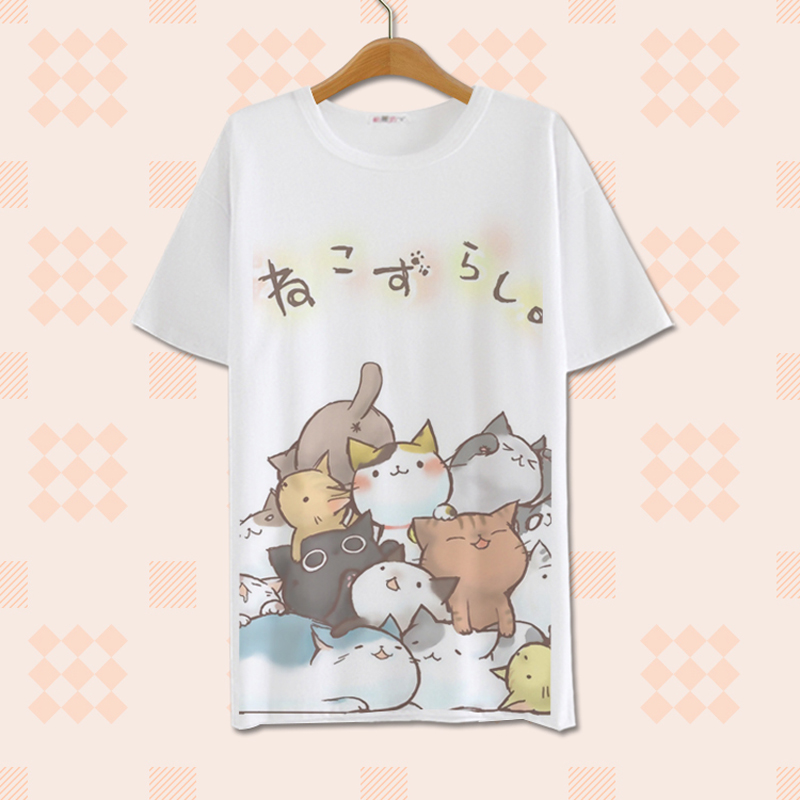 日常風 ネコ 猫Ｔシャツ