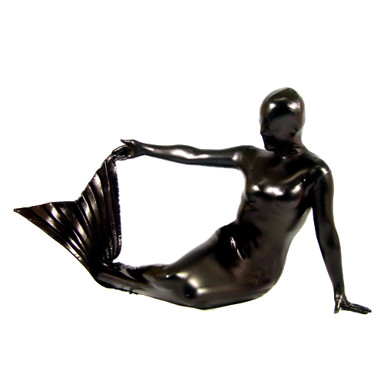 Mermaid Style Shiny Metallic Spandex Zentai Mermaid Style Shiny Metallic Spandex Zentai