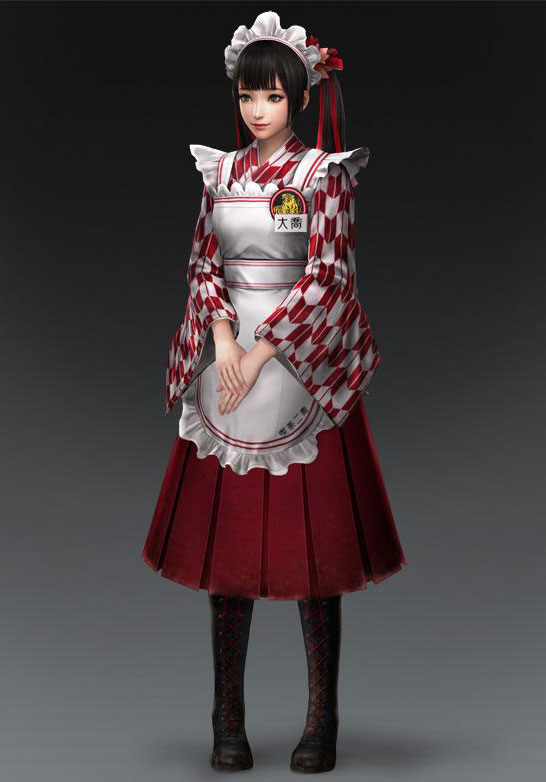 真·三國無双7(しん·さんごくむそう) 大喬 メイド服 DLC 真·三國無双7(しん·さんごくむそう) 大喬 メイド服 DLC