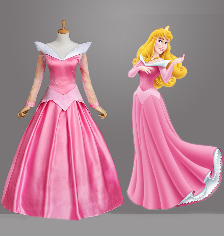 ディズニープリンセス Sleeping Beauty 眠れる森の美女 オーロラ姫 ドレス コスプレ衣装 - コスプレ衣装製作販売----www