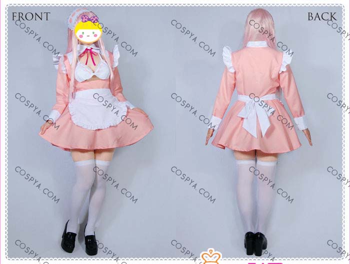 すーぱーそに子風 ロリータメイド コスプレ衣装